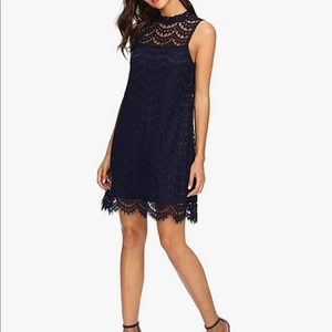 Navy Cocktail Party Dress
